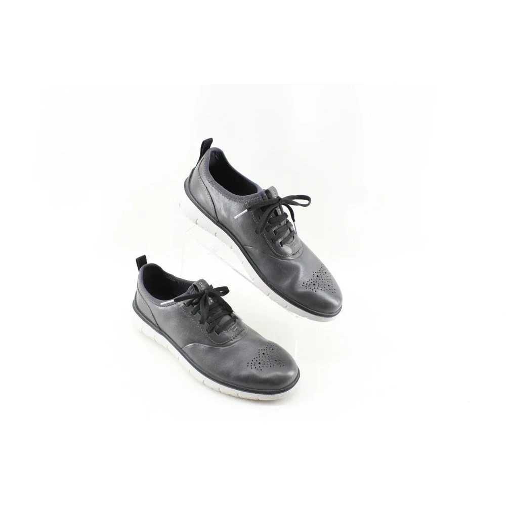 Cole Haan Generation Zerogrand Gray Leather Casual Dress Shoes Men's Size 11.5 M